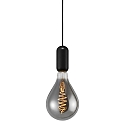 Luminaire  suspension NOTTI E27 IP20, mat, Mocca, noir  