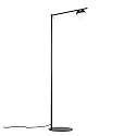Nordlux Lampadaire CONTINA G9 IP20, blanc opale, noir , noir mat 