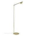 Nordlux Lampadaire CONTINA G9 IP20, mat, laiton, blanc opale, blanche 