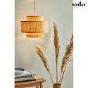 Nordlux Lampada da tavolo TRINIDAD E27 IP20, Marrone, Bianco 