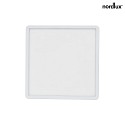 Nordlux Luminaire de plafond OJA SQUARE 29 SCENE SELECT angulaire, CCT Switch, réglable IP20, blanc mat gradable