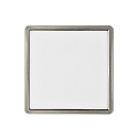 Nordlux LED Bad-Deckenleuchte OJA SQUARE 29 SCENE SELECT, IP20, mit Nachtlicht, 14.5W 3000/4000K 1600lm 120, wei + Nickel
