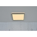 Nordlux LED Bad-Deckenleuchte OJA SQUARE 29 SCENE SELECT, IP20, mit Nachtlicht, 14.5W 3000/4000K 1600lm 120, wei + Nickel
