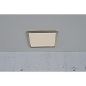Nordlux LED Bad-Deckenleuchte OJA SQUARE 29 SCENE SELECT, IP20, mit Nachtlicht, 14.5W 3000/4000K 1600lm 120, wei + Nickel