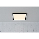 Nordlux LED Bad-Deckenleuchte OJA SQUARE 29 SCENE SELECT, IP54, mit Nachtlicht, 14.5W 3000/4000K 1600lm 120, schwarz