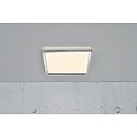 Nordlux Plafoniera OJA SQUARE 29 IP54 SCENE SELECT angolare, CCT Switch, regolabile IP54, cromo dimmerabile
