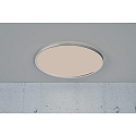 Nordlux LED Ceiling luminaire OJA 42 Bathroom luminaire, 19W, 3000/4000K, IP54, ring white and chrome