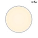 Nordlux Luminaire de plafond OJA SMART 42 Tunable White, contrôlable par Bluetooth IP20, blanc mat gradable