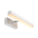 LED Wandleuchte OTIS 40 LED Spiegelleuchte, 13W, 3000K, 1300lm, IP44, 2-Step MOODMAKER, chrom