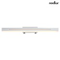 Nordlux LED Wandleuchte OTIS 60 LED Spiegelleuchte, 16W, 3000K, 1650lm, IP44, 2-Step MOODMAKER, weiß