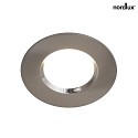 Nordlux Luce da incasso MAHI rotondo IP65, opaco, nichel, bianco dimmerabile 8,5W 621lm 3000K 100° 100° CRI 80