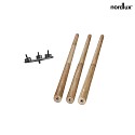 Nordlux Leuchtenständer KETTLE TRIPOD 110, Holz