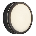 Nordlux Luminaire mural dextrieur AVA SMART LIGHT rond, programmable IP54, noir mat gradable