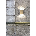 Nordlux LED Wall luminaire FOLD 15 LED Outdoor luminaire, 2x 3,5W, 3000K, up to 2x 250lm, IP54, brass