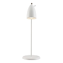 Lampe de table NEXUS 2.0 GU10 IP20, blanche, blanc mat 