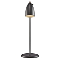 Lampe de table NEXUS 2.0 GU10 IP20, noir , noir mat 
