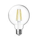 Nordlux LED Smart Lamp, E27, 4,7W, G95, 2200-6500K, 650lm, clear