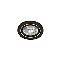 Downlight ALEC rond IP20/44, noir  