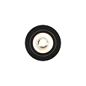 Nordlux downlight ALEC round IP20/44, black 