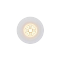 Nordlux Downlight STARKE rotondo IP20, Lucido, Bianco dimmerabile