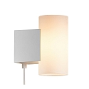 Lampada da parete MONA IP20, Bianco opaco dimmerabile