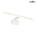 Nordlux Luci da specchio MARLEE IP44, Bianco opaco 