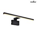 Nordlux mirror luminaire MARLEE IP44, black matt 