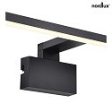 Nordlux mirror luminaire MARLEE IP44, black matt 