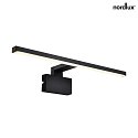 Nordlux mirror luminaire MARLEE IP44, black matt 