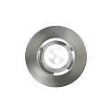 Nordlux Downlight DON SMART IP65/20, nickel bross 