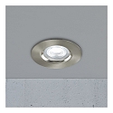 Nordlux Downlight DON SMART IP65/20, nickel bross 