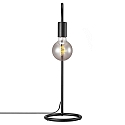 Nordlux Lampada da tavolo PACO E27 IP20, Opaco, Nero