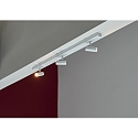 LED Ceiling luminaire OMARI Spot track, 3 flames, 3,2W, 2700K, white