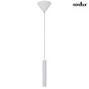 Nordlux LED Pendelleuchte OMARI, 3,2W, 2700K, weiß