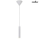 Nordlux LED Pendelleuchte OMARI, 3,2W, 2700K, weiß