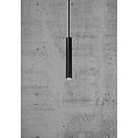 LED Pendelleuchte OMARI, 3,2W, 2700K, schwarz