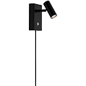 Nordlux LED Wandleuchte OMARI, 3,2W, 2700K, schwarz Nordlux LED Wandleuchte OMARI, 3,2W, 2700K, schwarz