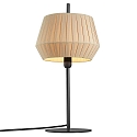 Nordlux Lampada da tavolo DICTE E14 IP20, beige, Opaco, Nero