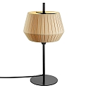 Nordlux Lampada da tavolo DICTE E14 IP20, beige, Opaco, Nero