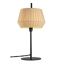 Nordlux Lampada da tavolo DICTE E14 IP20, beige, Opaco, Nero