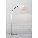 Lampada da terra DICTE E27 IP20, beige, Opaco, Nero