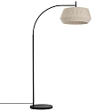 Nordlux Lampada da terra DICTE E27 IP20, beige, Opaco, Nero