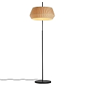 Nordlux Lampada da terra DICTE E27 IP20, beige, Opaco, Nero