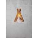Nordlux Pendant luminaire GROA 35, E27, wood