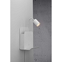 Wall luminaire ROOMI, GU10, white