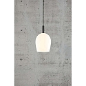 Pendant luminaire UMA 18, E27, opal