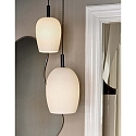 Pendant luminaire UMA 23, E27, opal