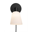 Nordlux Luminaire mural MOLLI E14 IP20, mat, noir 