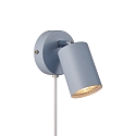 wall luminaire EXPLORE GU10 IP20, blue