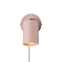 Nordlux wall luminaire EXPLORE GU10 IP20, soft pink  Nordlux wall luminaire EXPLORE GU10 IP20, soft pink